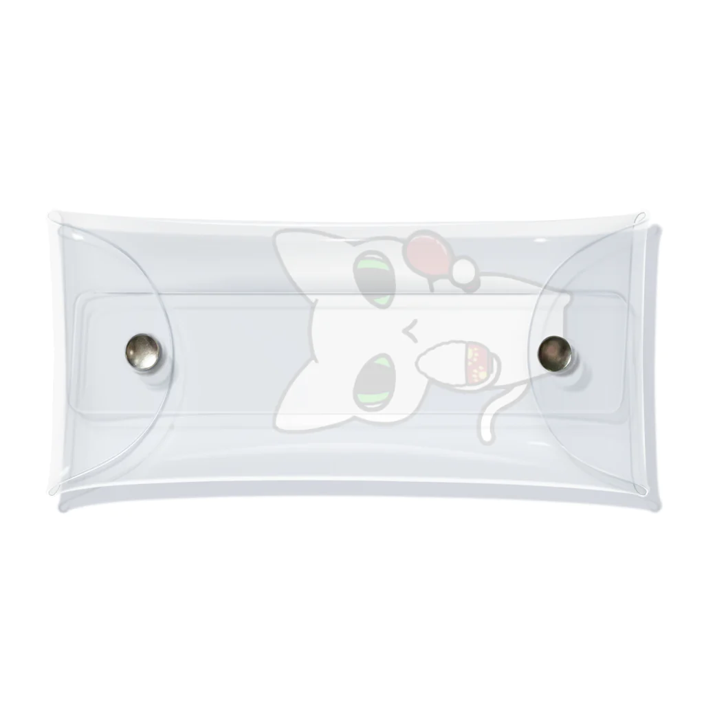 はるかのしれねこ。「ごはん。」 Clear Multipurpose Case