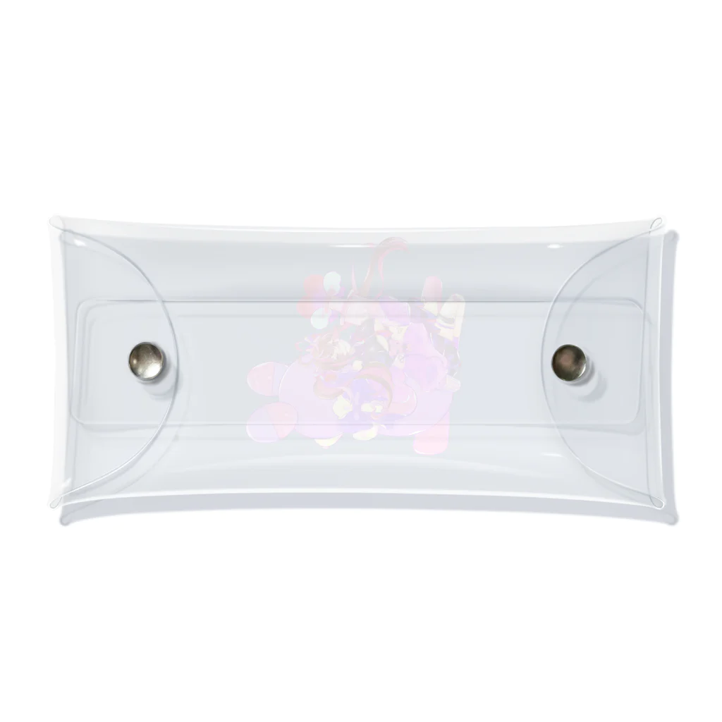 Rimε・●・зstoreのやみかわぷりんちゃん Clear Multipurpose Case