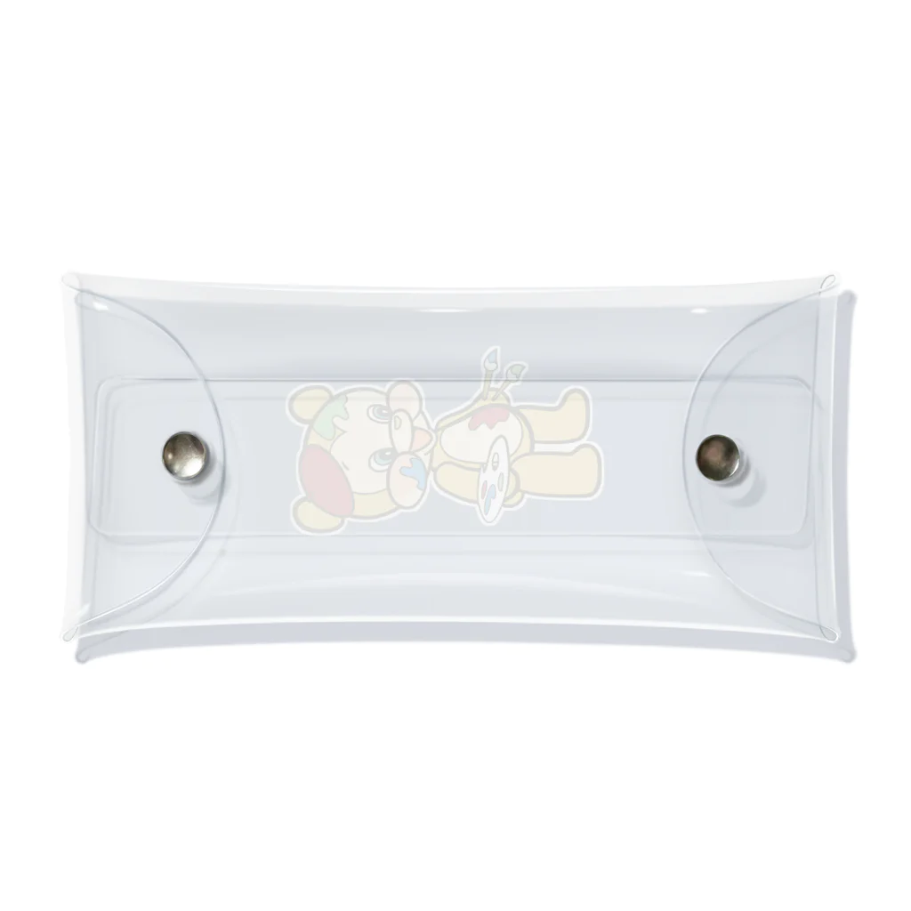 ∞会社本気工房“GACHI”のビジュツ Clear Multipurpose Case