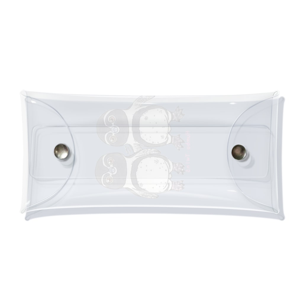 ヤママユ(ヤママユ・ペンギイナ)のふたごのフンボルトペンギン Clear Multipurpose Case