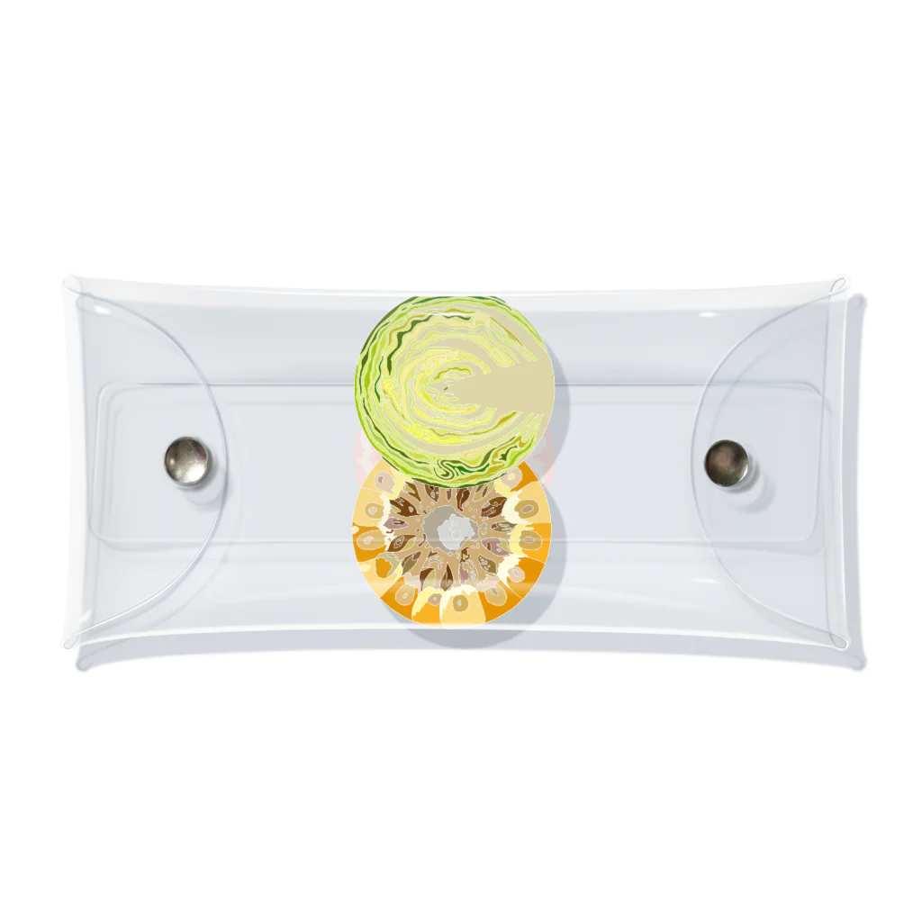 KIIROのVEGETABLEs Clear Multipurpose Case