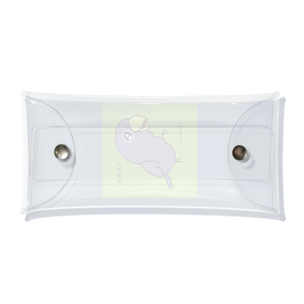 ことりみゆのすみれちゃん Clear Multipurpose Case