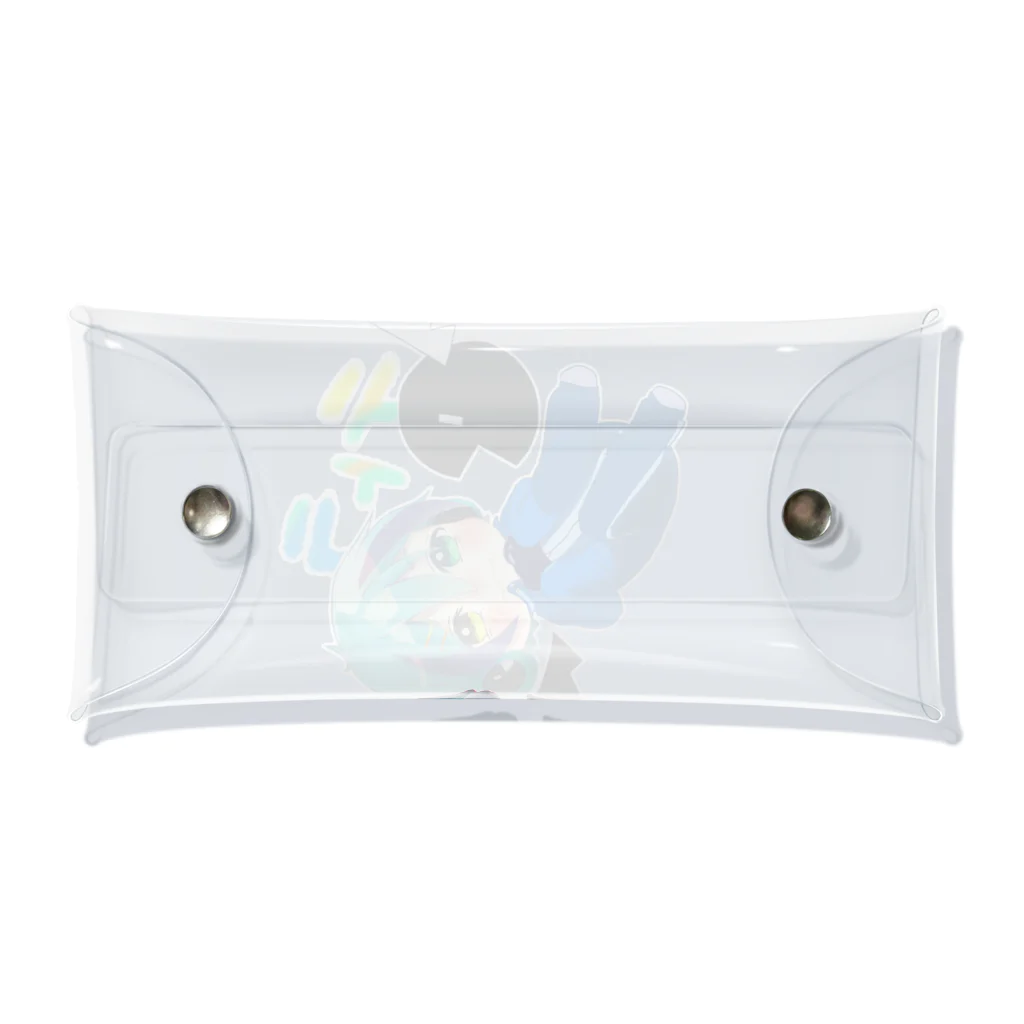 テトラのゲーム実況者ショップのTETORA's official goods Clear Multipurpose Case