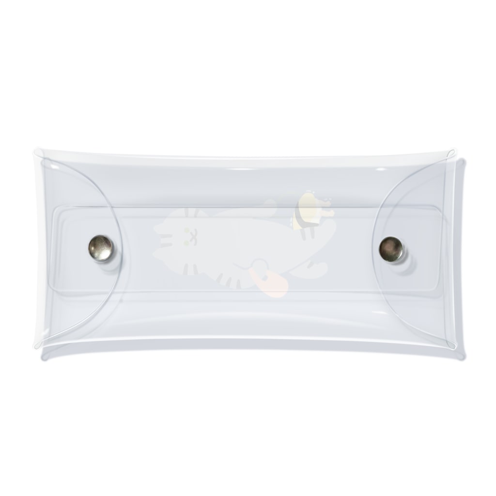 SUIMINグッズのお店のシャイな玉子握り Clear Multipurpose Case
