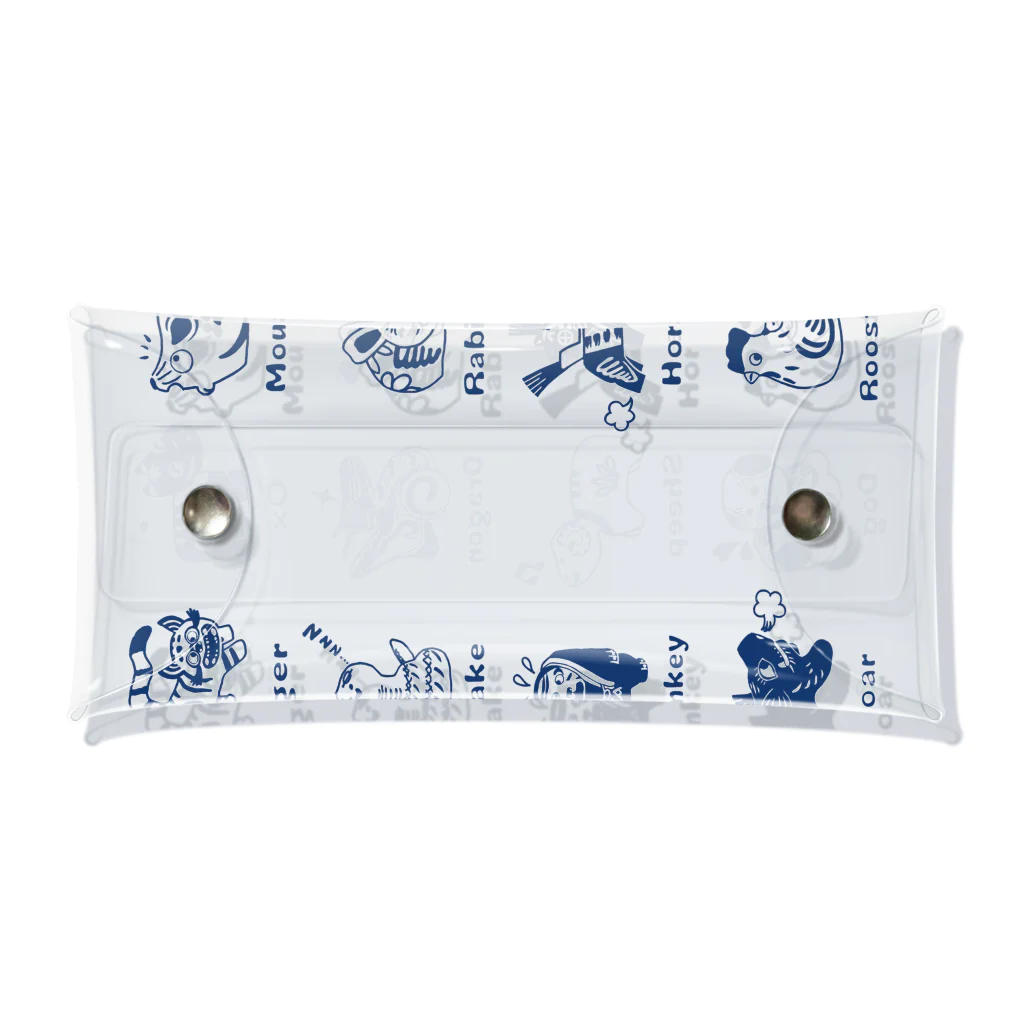 SU-KUのThe Zodiac of Fukushima Clear Multipurpose Case