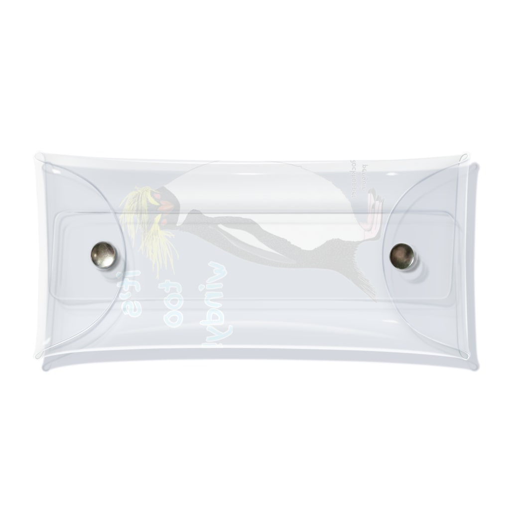 LalaHangeulのRockhopper penguin　(イワトビペンギン) Clear Multipurpose Case