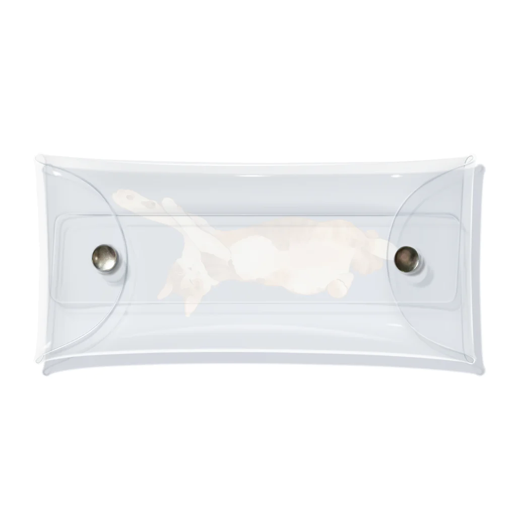 ＊3のBon Dance cat Clear Multipurpose Case