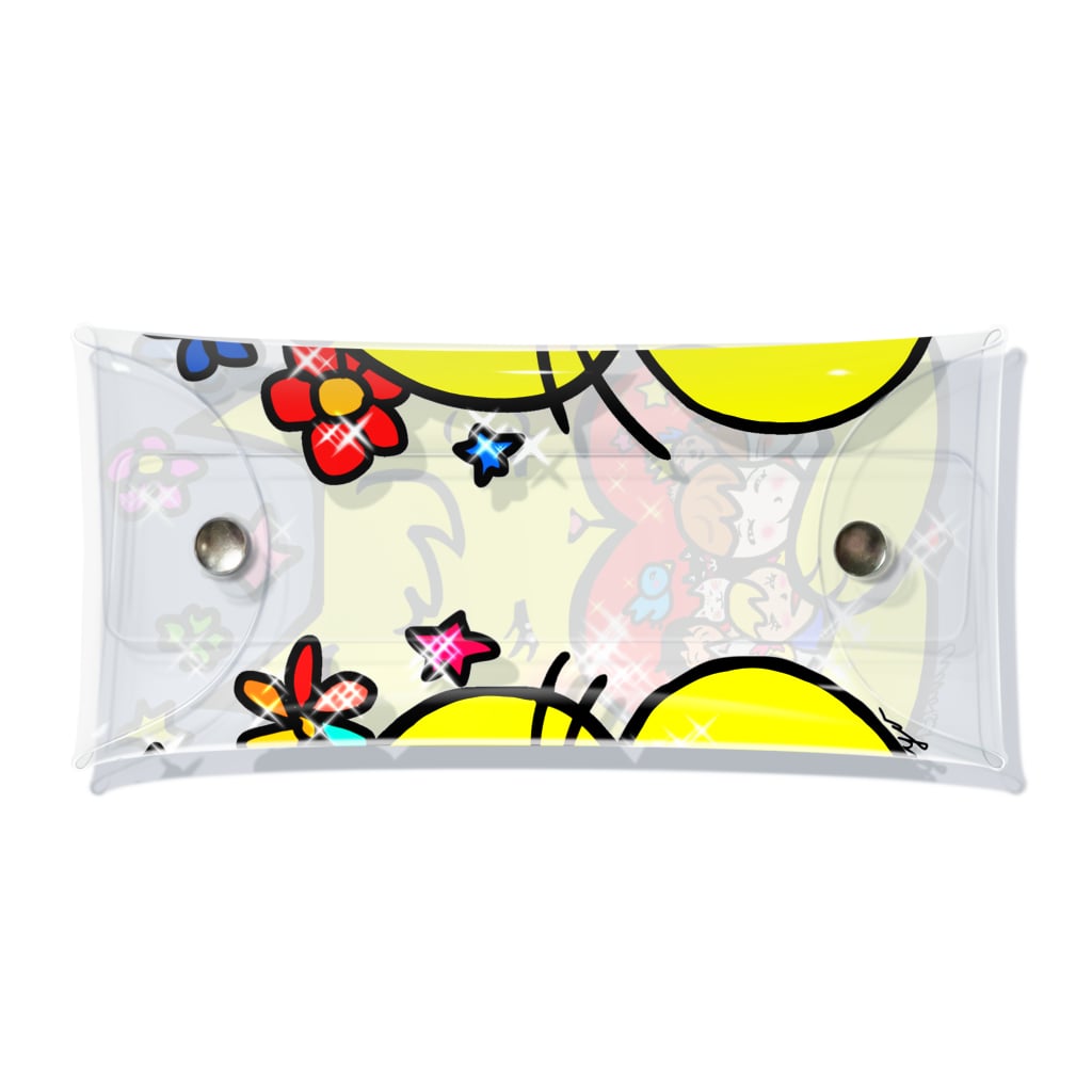 WataMayuroom☆の抱きしめるニャンコ Clear Multipurpose Case