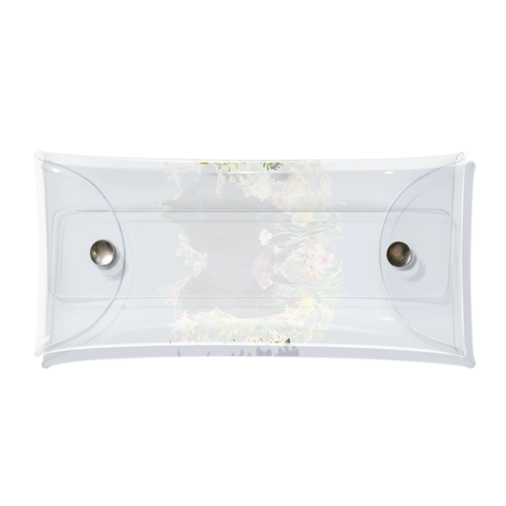 Doggie Freaksのお花畑のスキッパーキ Clear Multipurpose Case