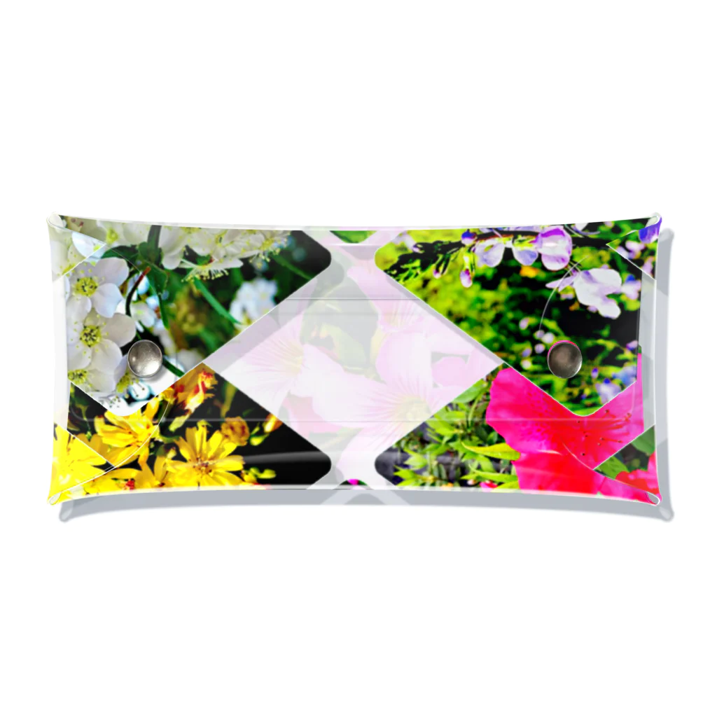 LalaHangeulの野の花シリーズ　X(エックス) Clear Multipurpose Case