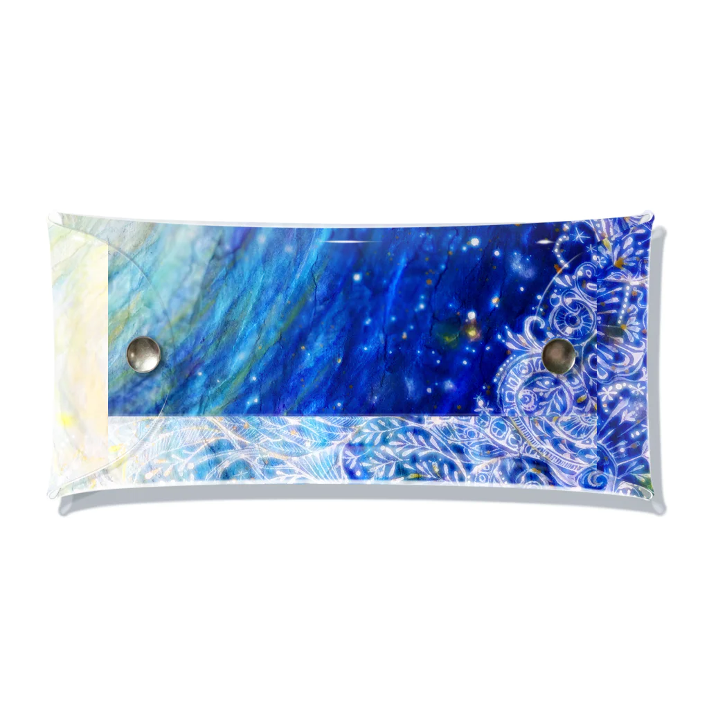 yama_me雑貨店：SUZURI支店のMemories of prayer／いのりのきおく Clear Multipurpose Case