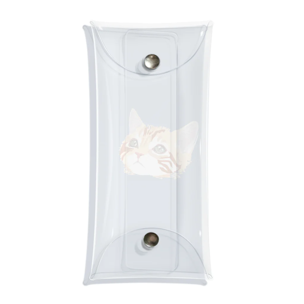 Saya SatoのCAT ワンポイント Clear Multipurpose Case