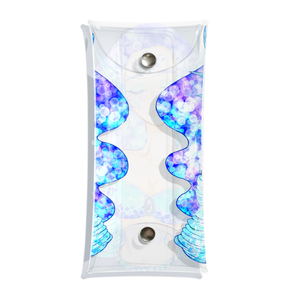 ゆりあの魚座（Pisces） Clear Multipurpose Case