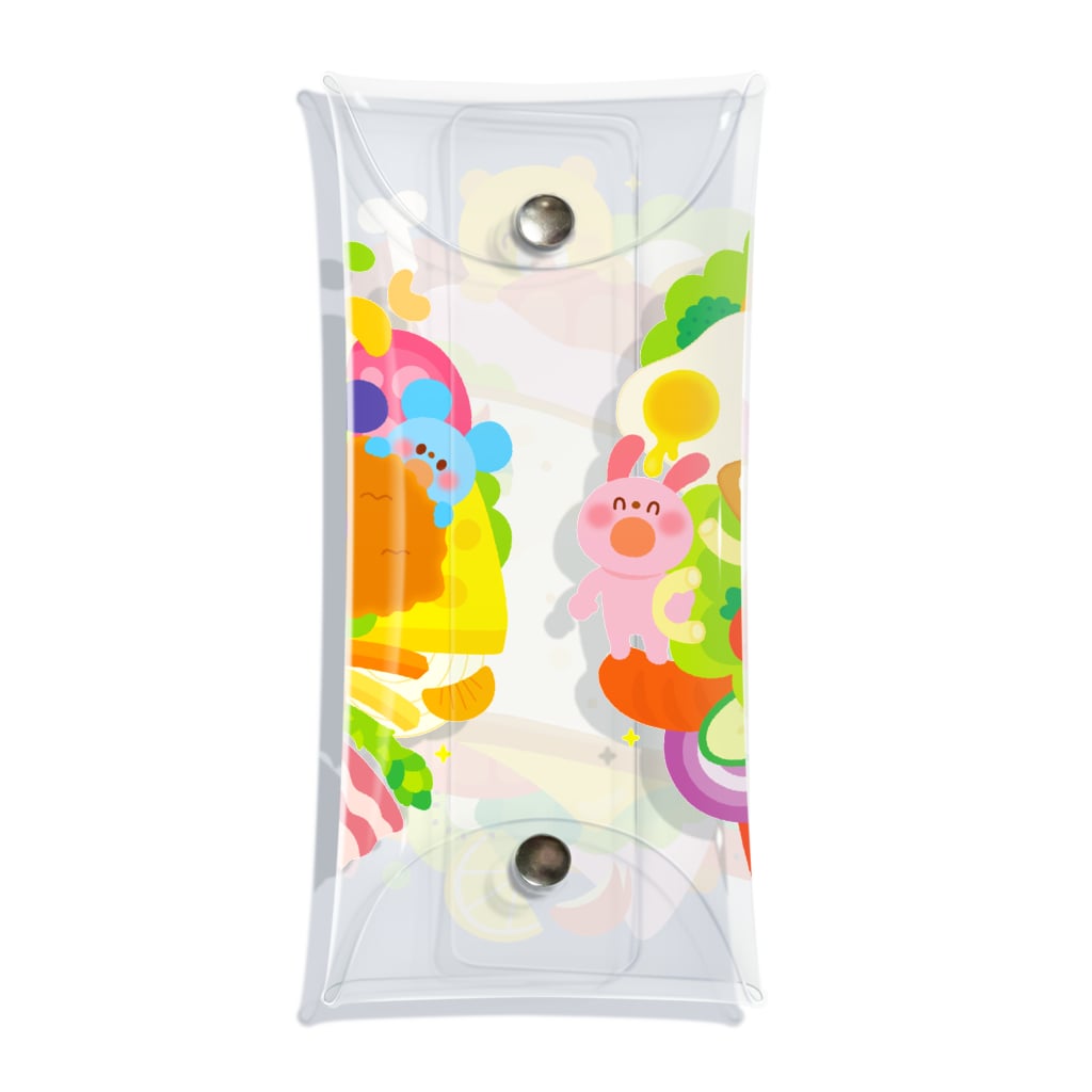 Illustrator イシグロフミカのサンドイッチ Clear Multipurpose Case