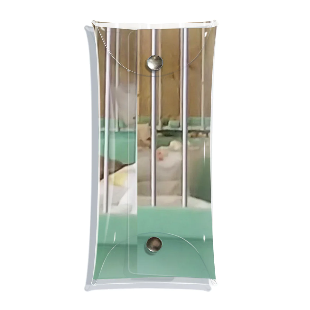 ももまゆ雑貨店のもも「なに撮ってんのよぉ」 Clear Multipurpose Case