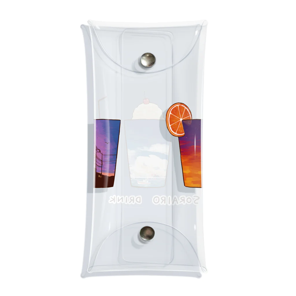 yokohama_hoshiのSORAIRO DRINK Clear Multipurpose Case