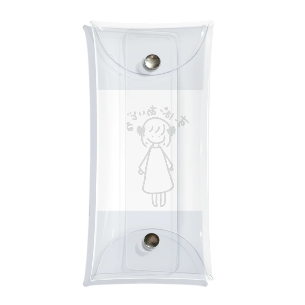 ﾑﾓﾄのすーぱーあいどる少女 Clear Multipurpose Case