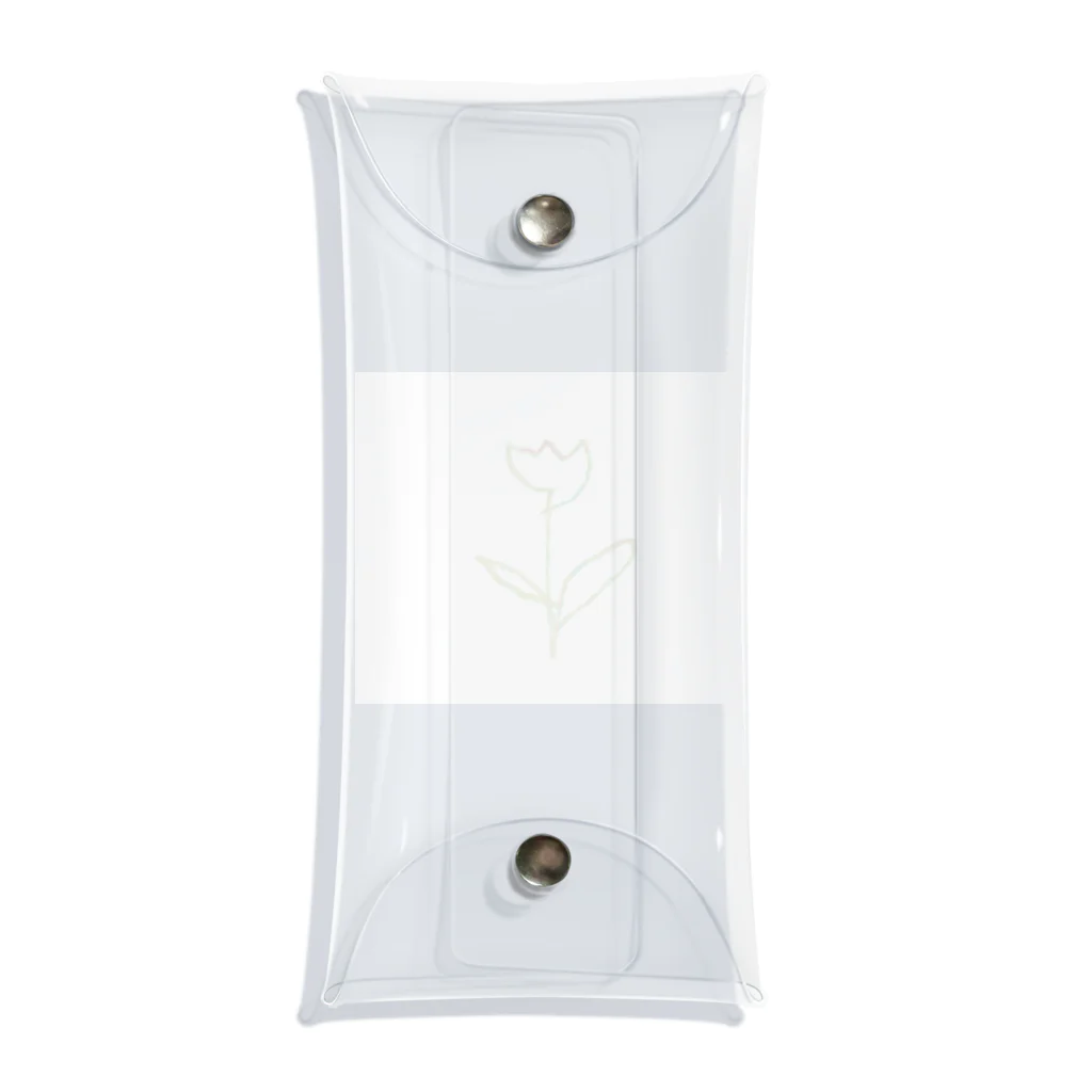 rilybiiの虹色 Tulip Clear Multipurpose Case