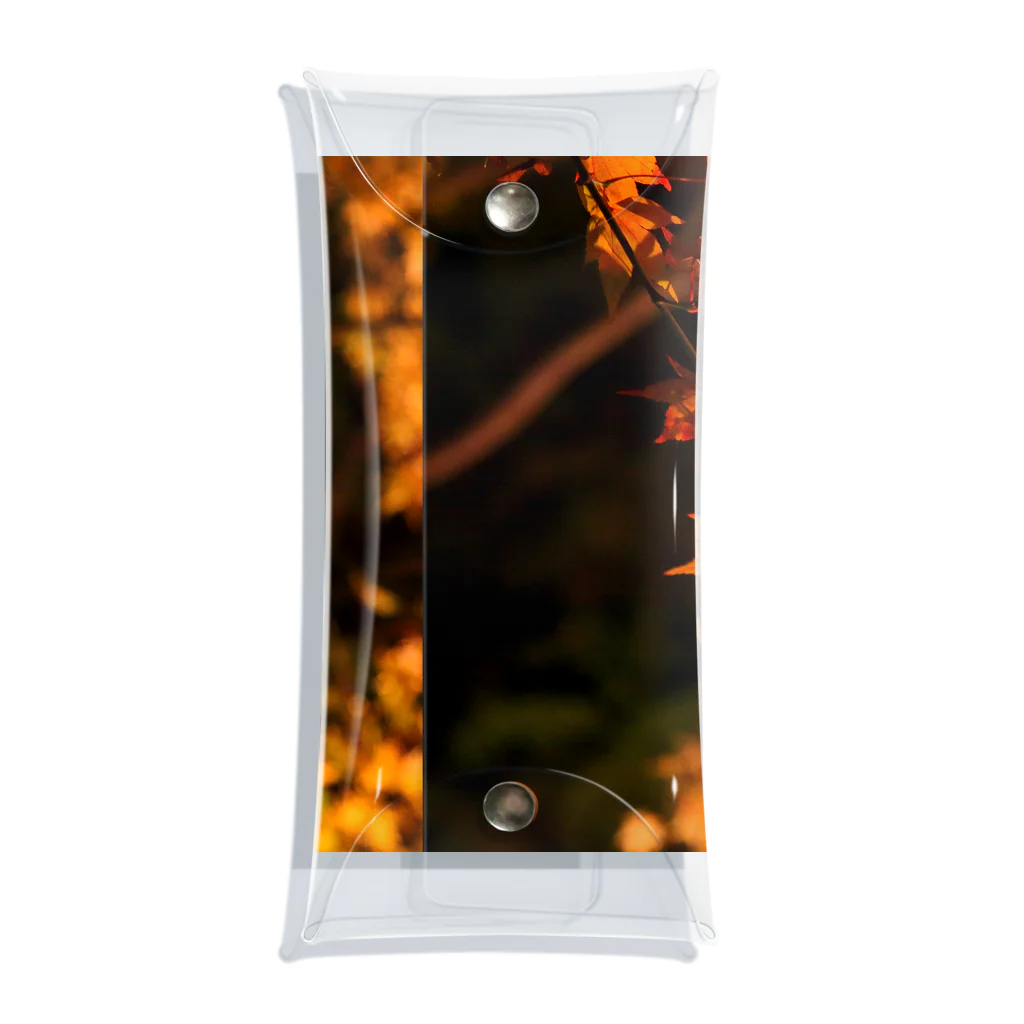 nokkccaのライトアップ紅葉 - Japanese maple(night shot) - Clear Multipurpose Case