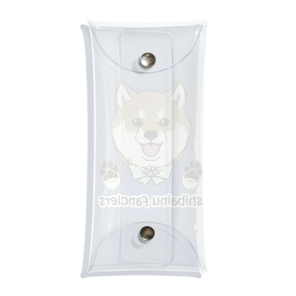 豆つぶのshiba-inu fanciers(赤柴) Clear Multipurpose Case