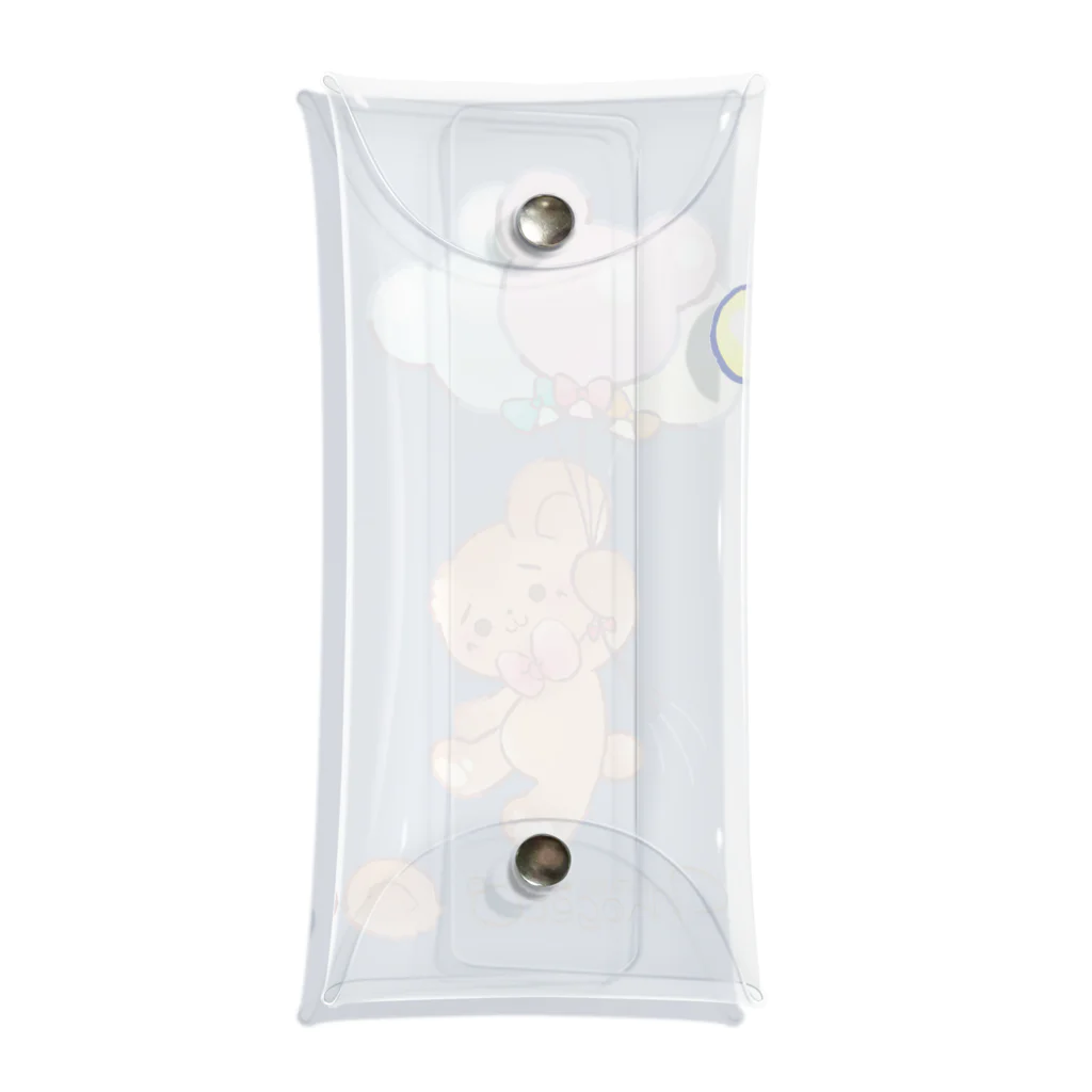 もげこ道の風船もげこちゃん Clear Multipurpose Case