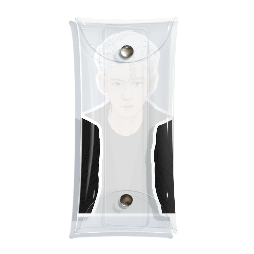 Hoai.art.jpのEXO PARK CHANYEOL fanart  Clear Multipurpose Case