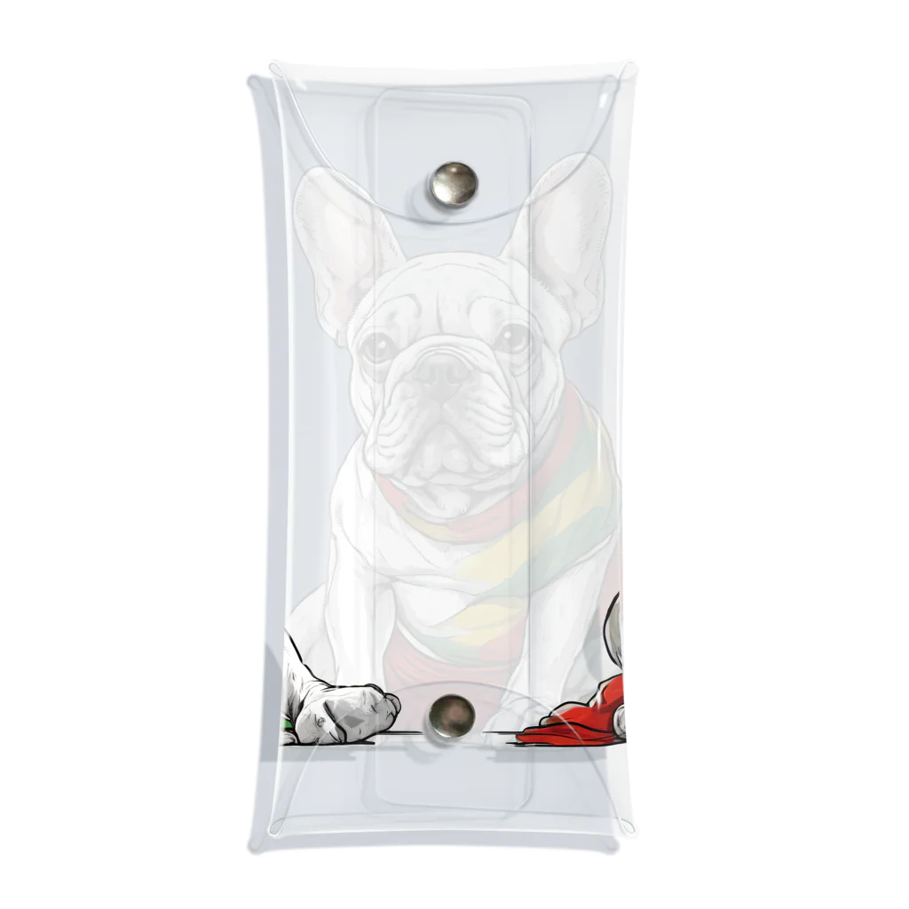 Frenchie-Rasta DoggのFrenchie-Rasta Dogg Clear Multipurpose Case