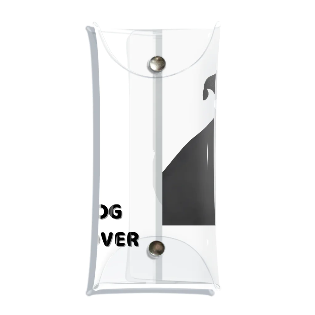 DOG LOVERのDOG LOVER（パグ） Clear Multipurpose Case
