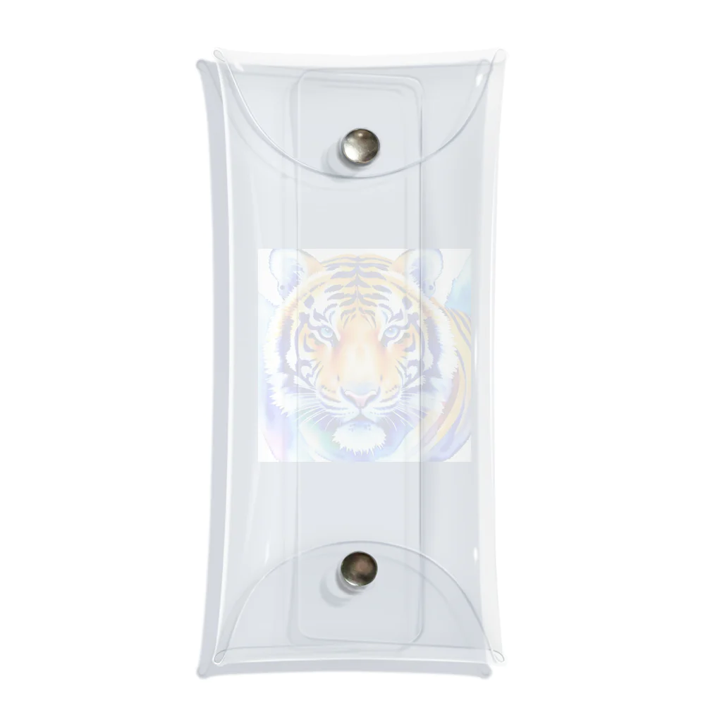 ZUKASAMAのワイルドな虎🐯 Clear Multipurpose Case