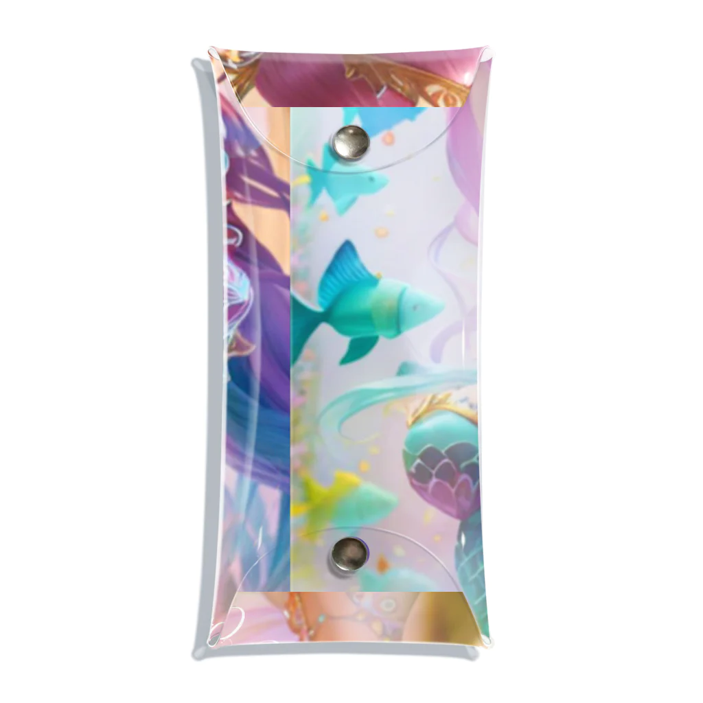 💖宇宙整体♪🌈♪こころからだチャンネル♪💖のhealing mermaid LARA Clear Multipurpose Case