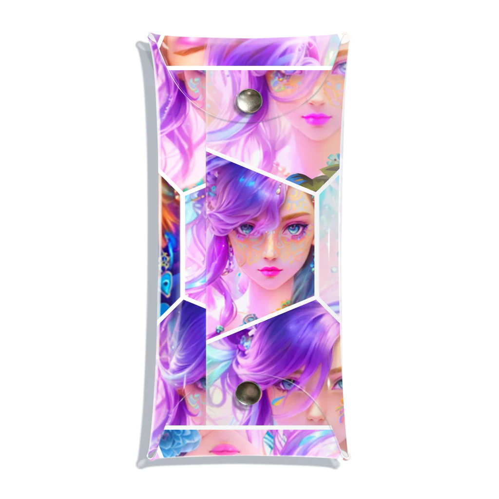 💖宇宙整体♪🌈♪こころからだチャンネル♪💖のuniversal mermaid Sally Clear Multipurpose Case