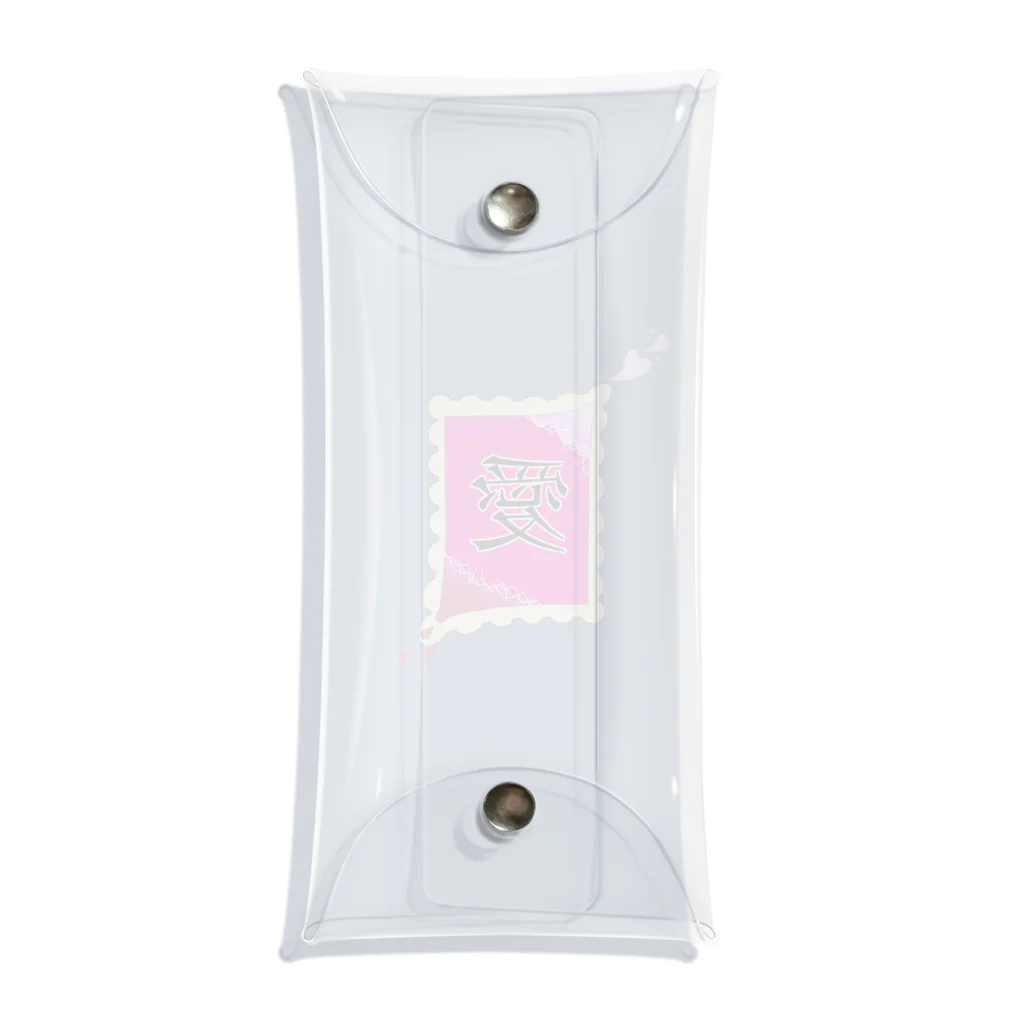 雛菊💐🤍の愛の切手 Clear Multipurpose Case