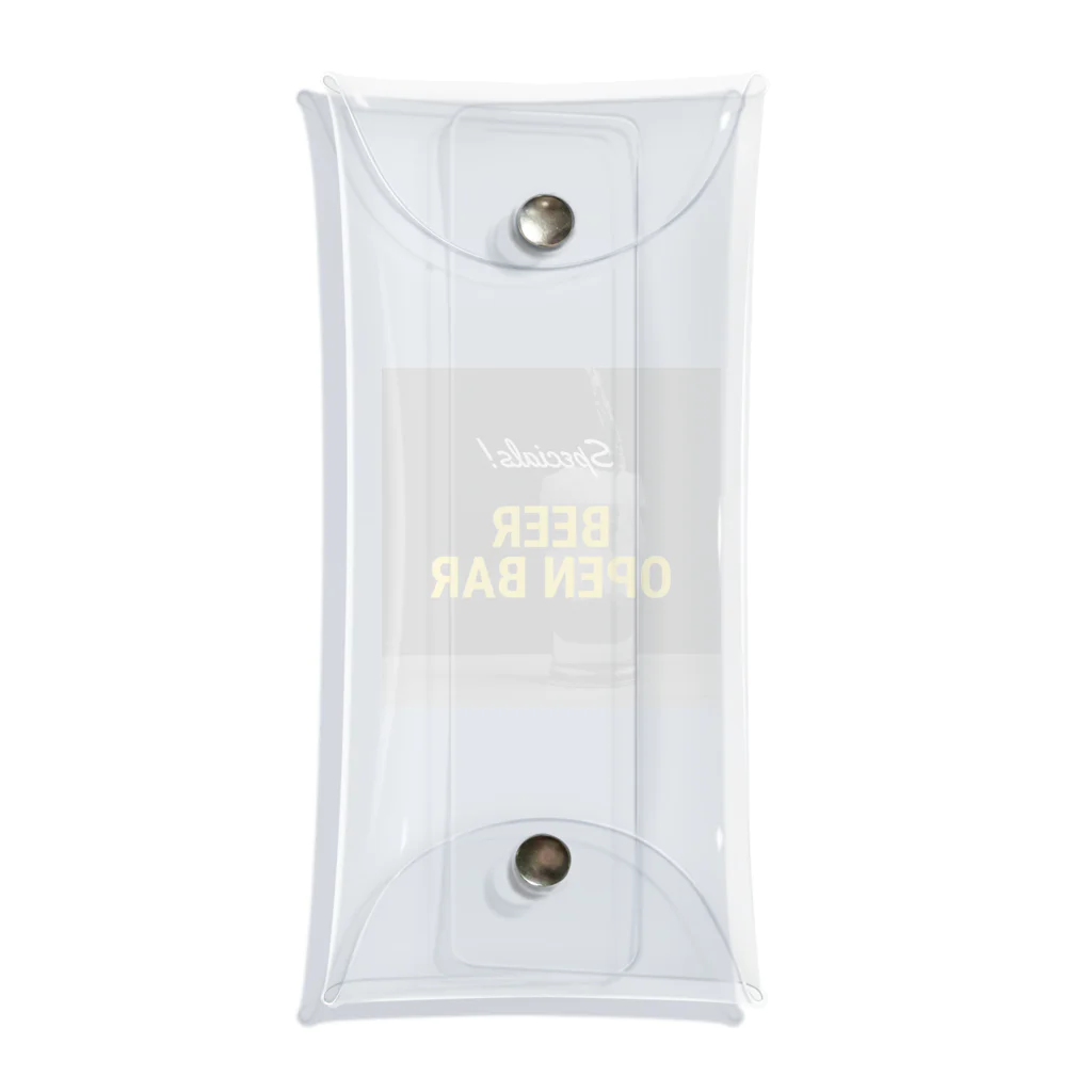 KSK SHOPのBEER-ビール Clear Multipurpose Case