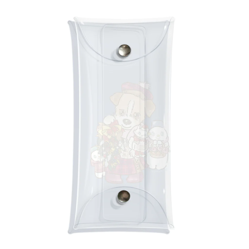 猫のきぬくんのお店のハニーちゃん　クリスマスツアー Clear Multipurpose Case