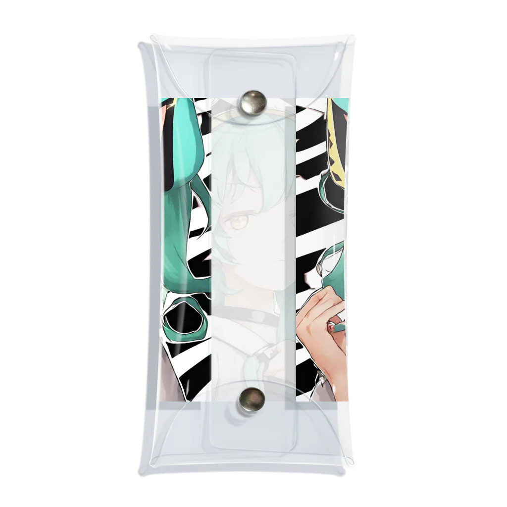 VOCALOID風な商品をのVOCALOID風 猫耳ちゃん Clear Multipurpose Case