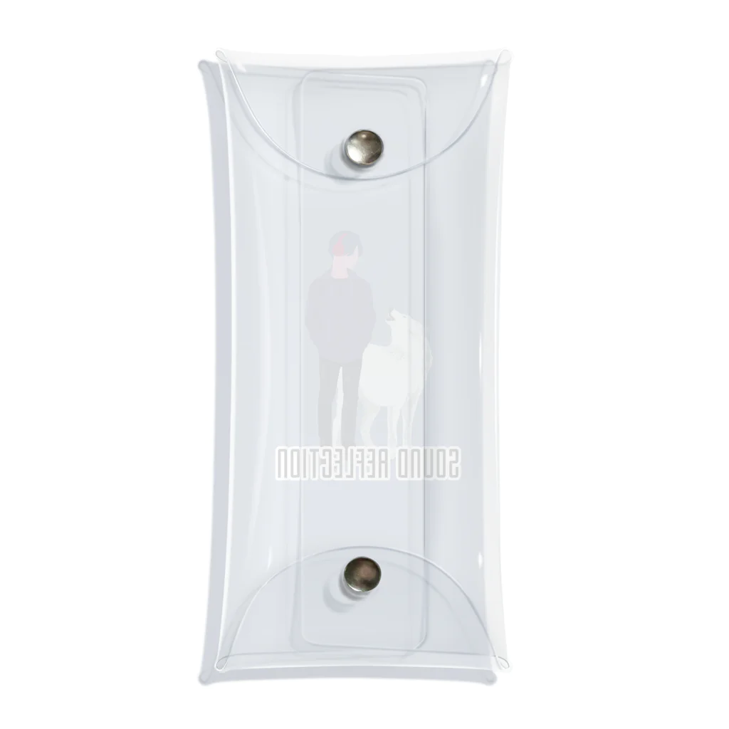 杜若 Tojaku｜Sound ReflectionのSound Reflection | CELESTE BLUE-Boy Clear Multipurpose Case