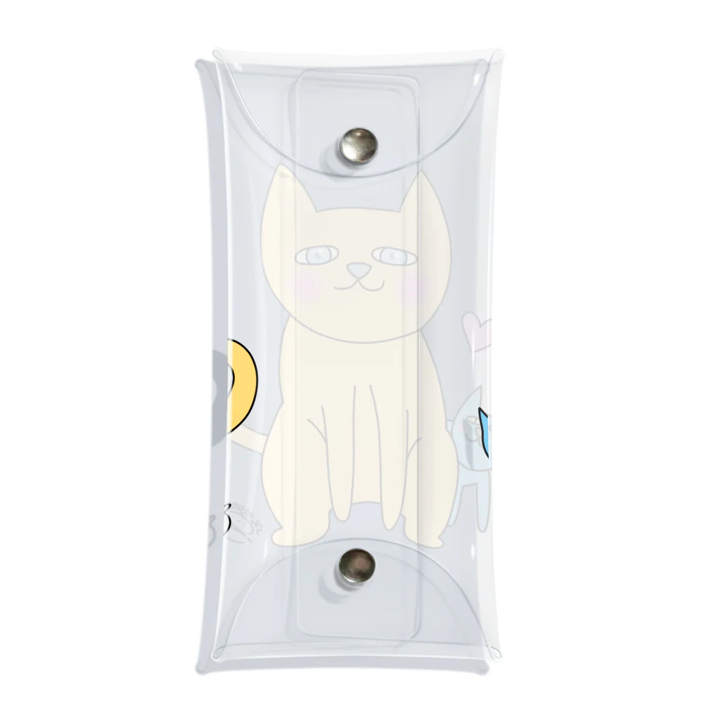 su_nosukeのラブねこさん Clear Multipurpose Case