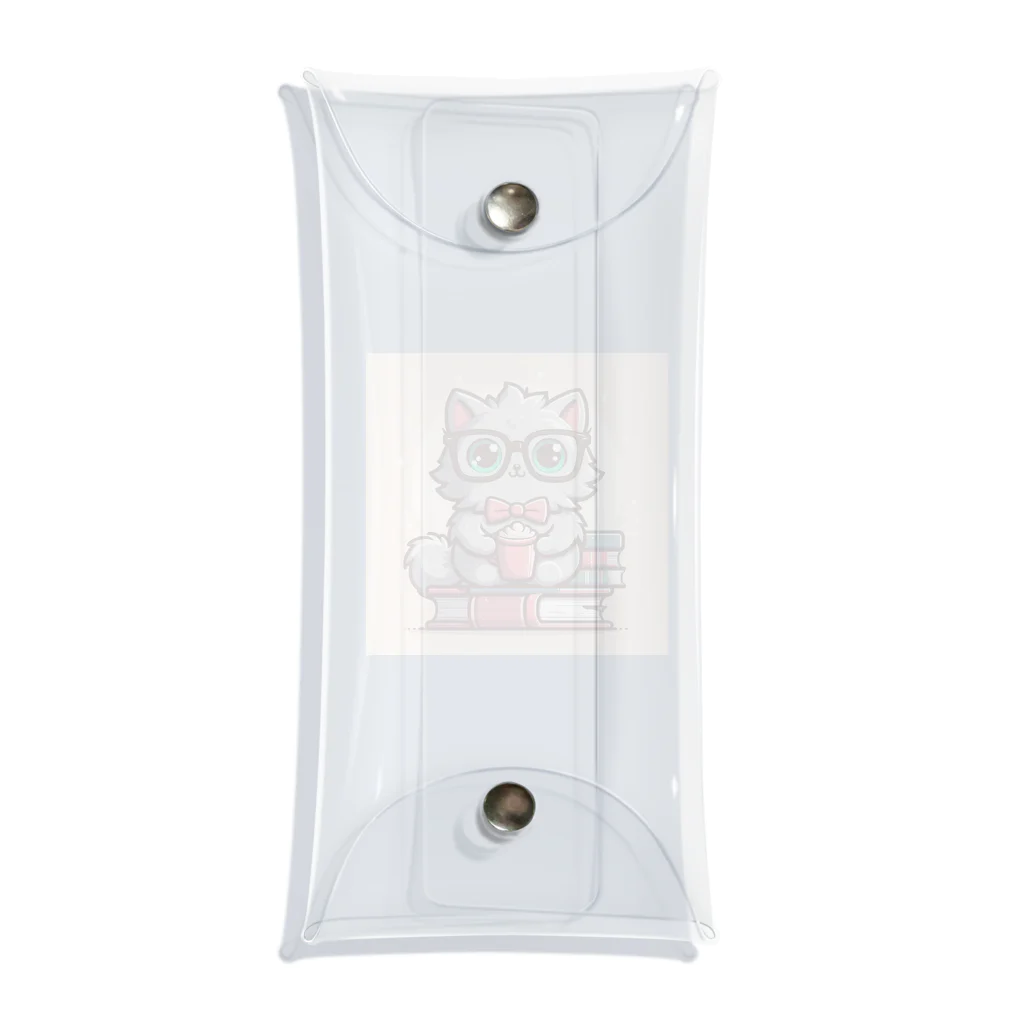 animal-loversの癒し猫 Clear Multipurpose Case