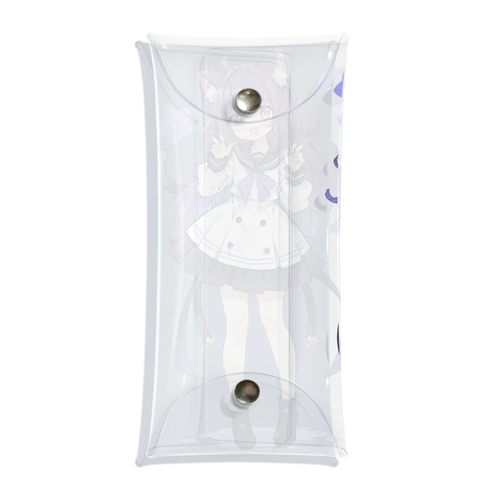 kawaii女の子専門ショップのにゃんにゃん猫ちゃん女の子 Clear Multipurpose Case