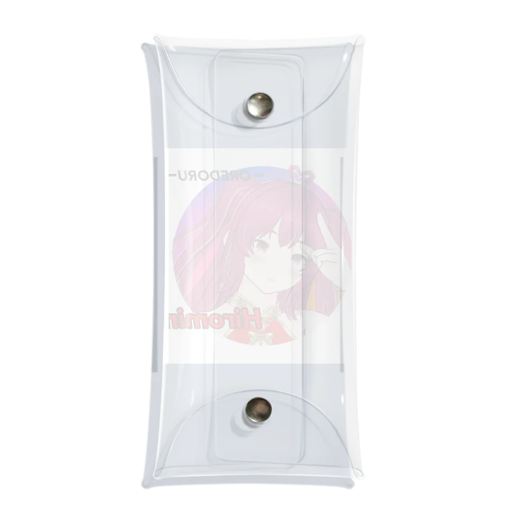 CASPROSTORESのYouTubeアニメ『俺ドル』キャラグッズ ひろみんA Clear Multipurpose Case