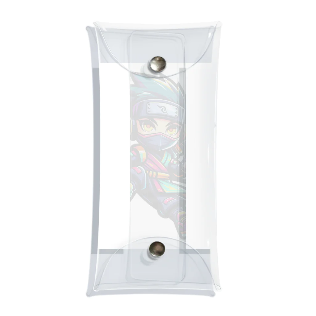 rsrsrsrsrの“Digital Ninja” Clear Multipurpose Case