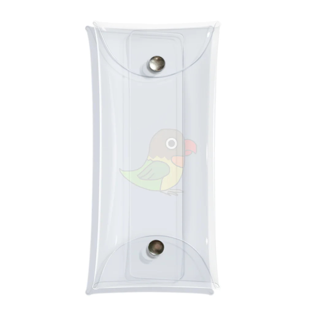 コブシメ商店のボタンインコのゴンちゃん Clear Multipurpose Case