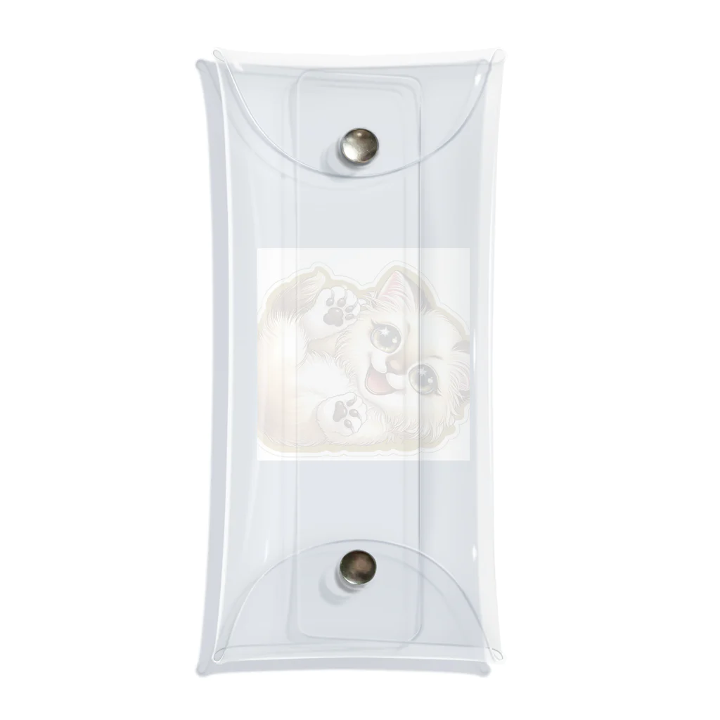 子猫カーニバルの子猫LINEスタンプ Clear Multipurpose Case