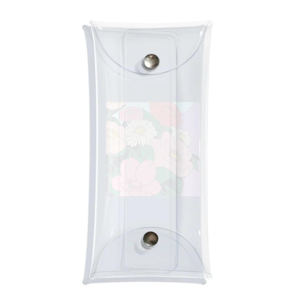 小町の花に囲まれた日常 Clear Multipurpose Case