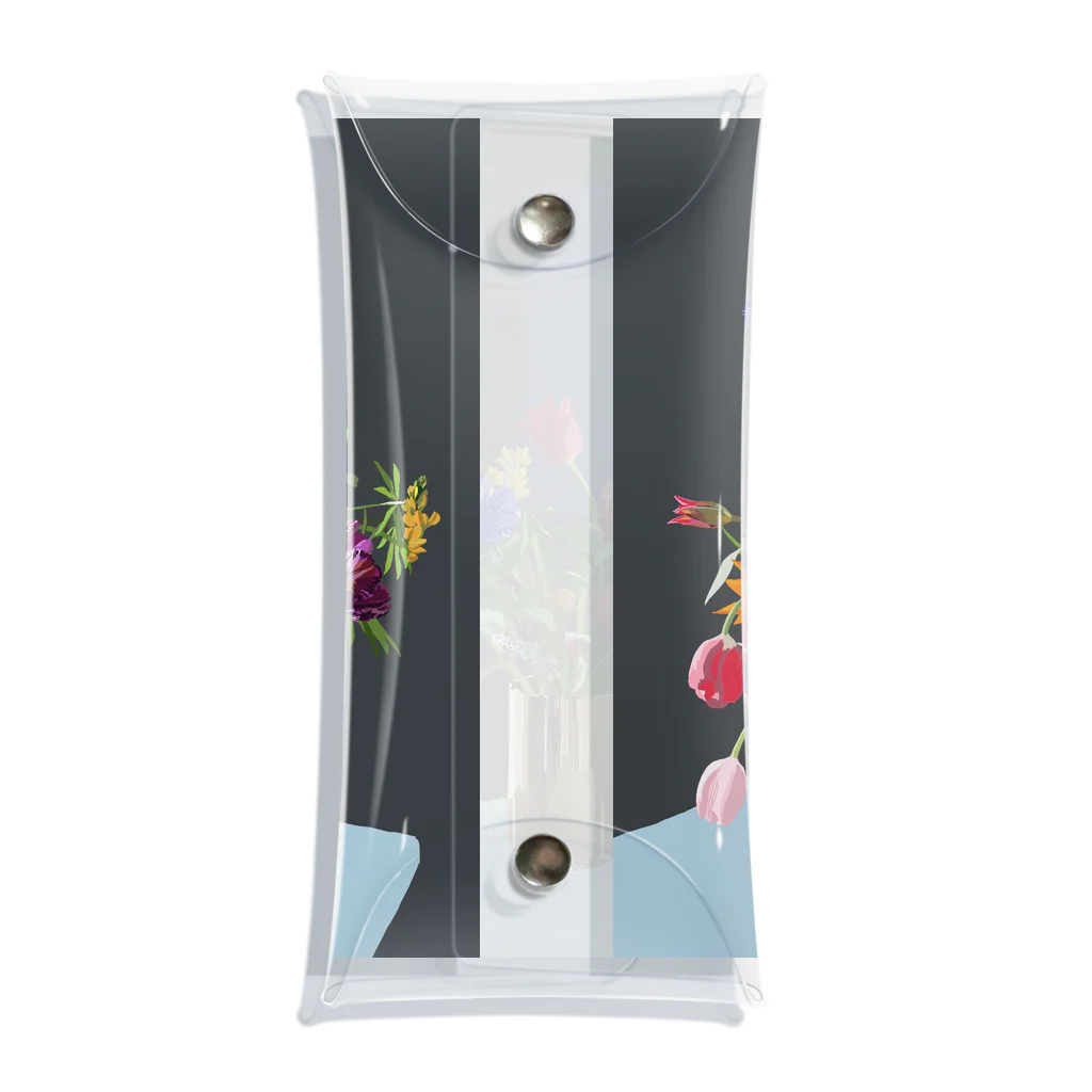 yukikopterの春の花　night Clear Multipurpose Case