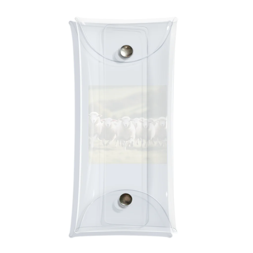 artworks358の羊の援軍 Clear Multipurpose Case