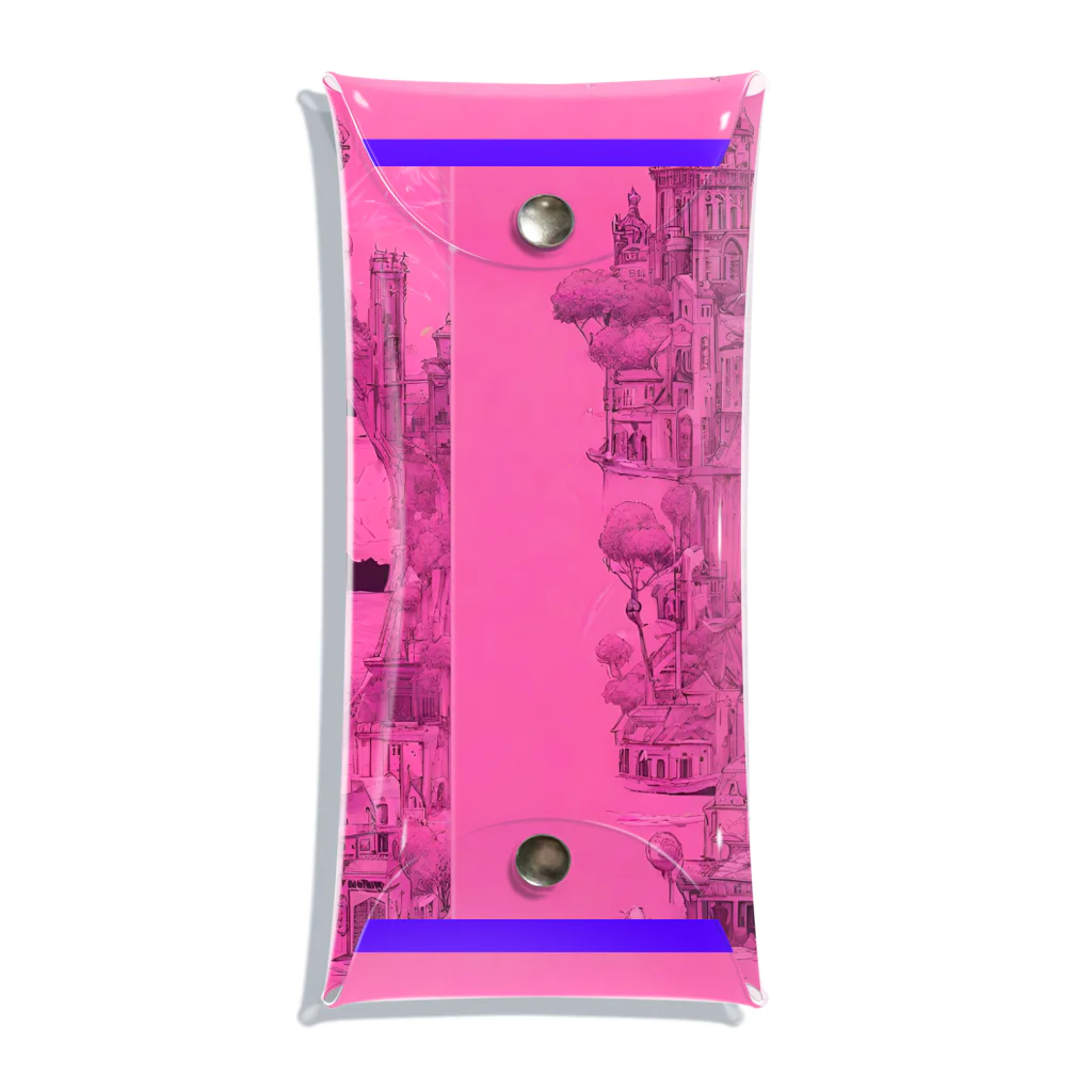 Yu-takuのpink world Clear Multipurpose Case