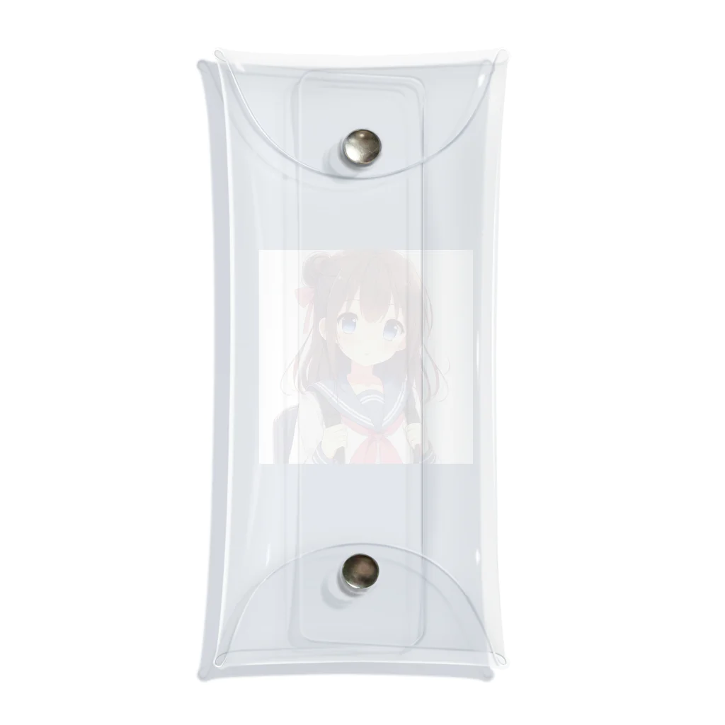 クノイチの館のもふもふでキュートな女の子 Clear Multipurpose Case