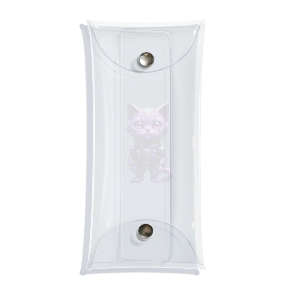 メロンパン猫の宇宙に連れてってくれる猫 Clear Multipurpose Case