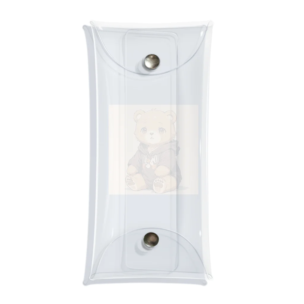 ren_ai000のカジュアルクマ Clear Multipurpose Case